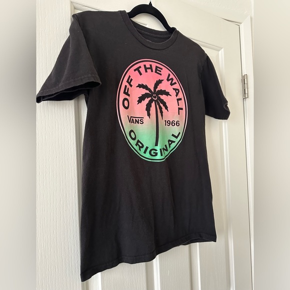 Vans Off The Wall Happy Palm Tree Tee - Picture 2 of 6